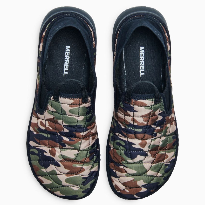 Chaussure Casual Merrell Hut Moc Camouflage Homme | P.K.QNMJ